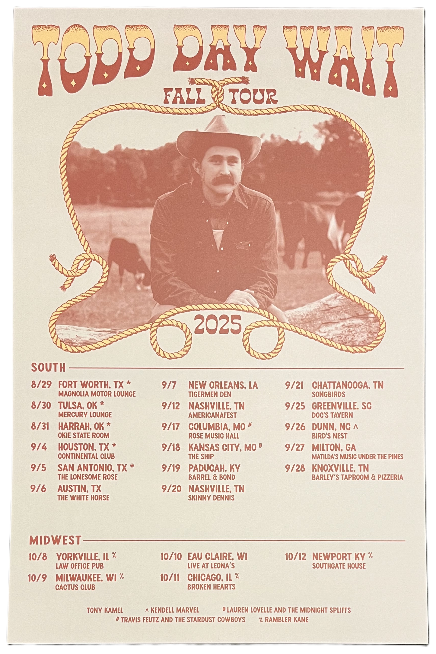 Tour Poster 2025 Fall