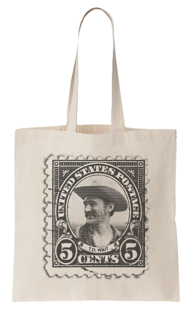 Stamp Canvas Tote Bag
