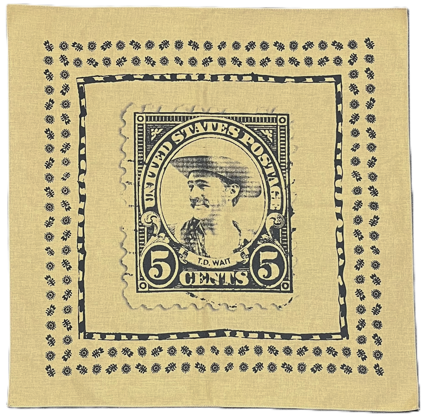 Stamp Western Bandana